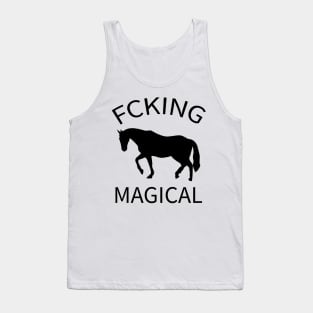 Fucking magical horse Tank Top